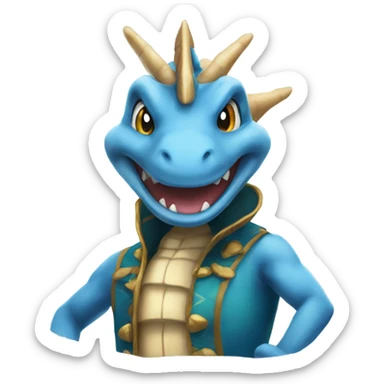 Kingdra sticker