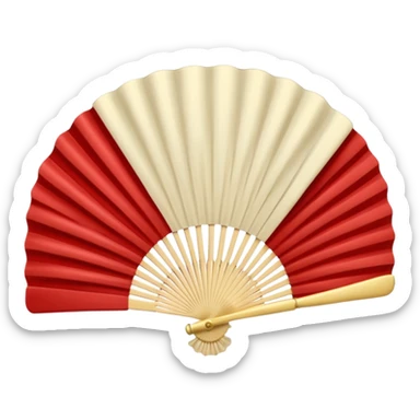 rococó fan sticker