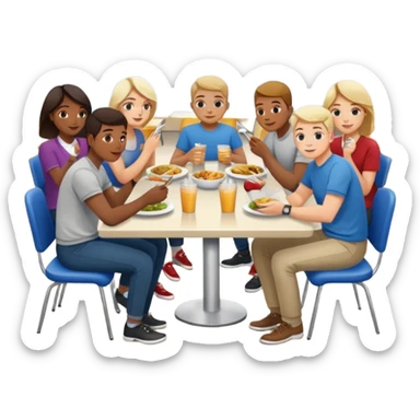 Corporate canteens sticker