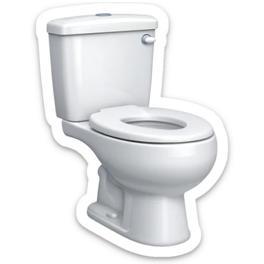 Skibidi toilet ( head in toilet  sticker