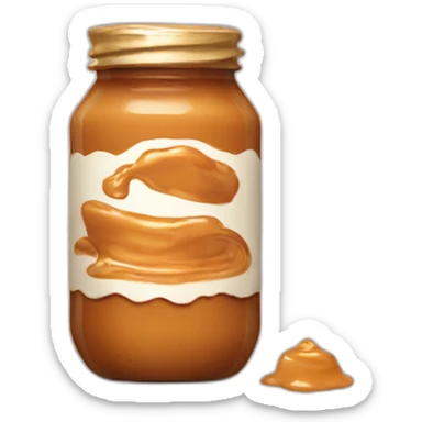 dulce de leche sticker