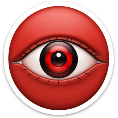 Sharingan eye sticker