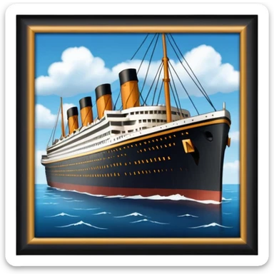 Titanic  sticker