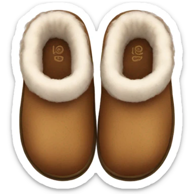 UGG slippers  sticker