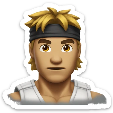 Street fighter  sticker