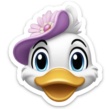 daisy duck sticker