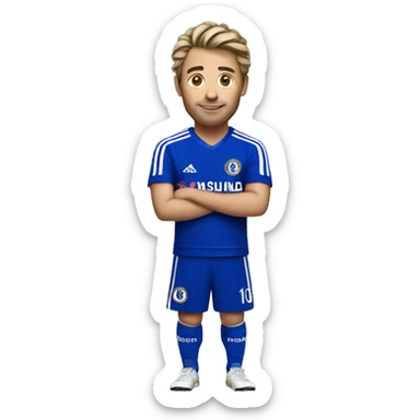 Chelsea fan sticker