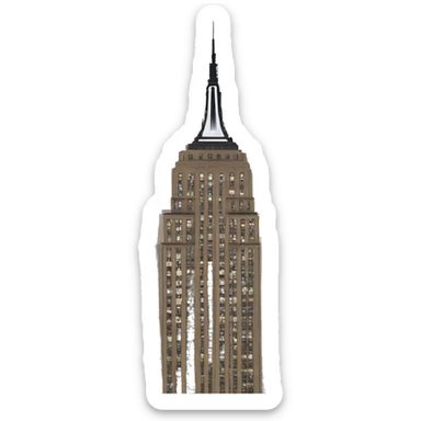 Empire State Building sticker