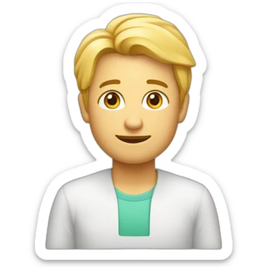 Écran de Mac montrant un graphique  sticker