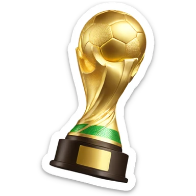 World Cup trophy sticker