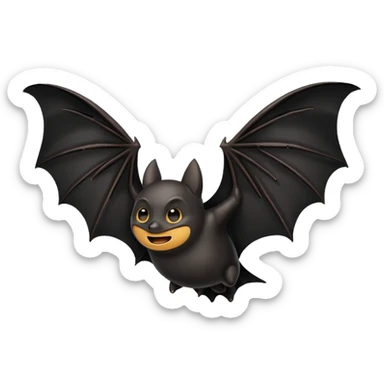bat only sticker