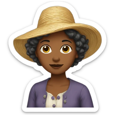 femme provence sticker