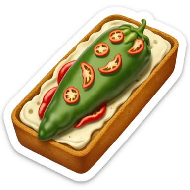 Jalapeno bread sticker