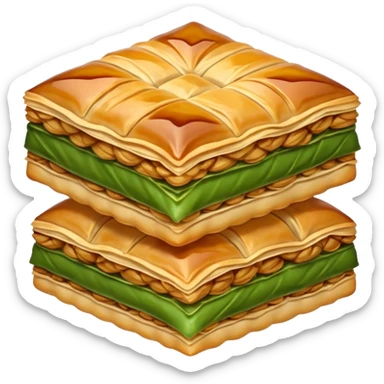 turkish baklava sticker