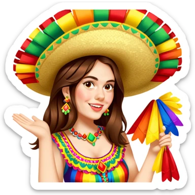 Joyful Reveler sticker