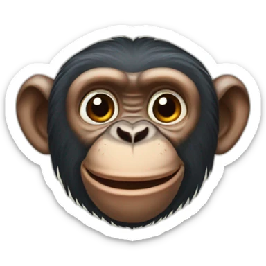 chimpanzé sticker