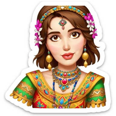 Vibrant Ceremonialist sticker