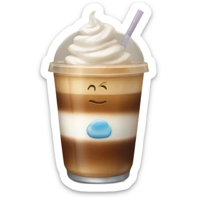 iced coffee sticker