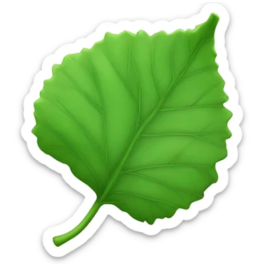 5 tipped leaf sticker
