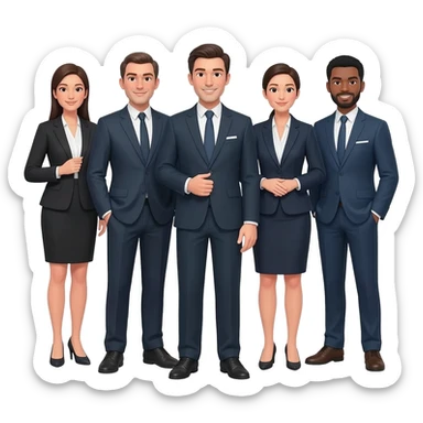 personas serias sticker