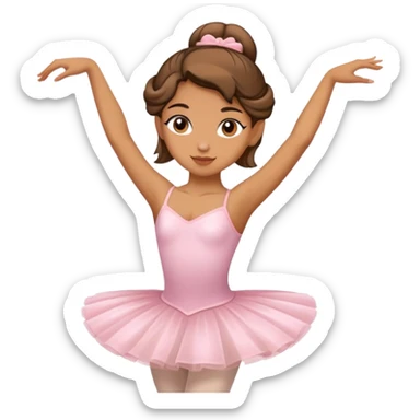 A ballerina capuchina  sticker