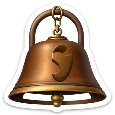 leather camp bell sticker