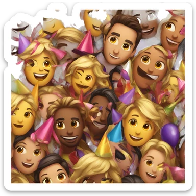 party time? sticker
