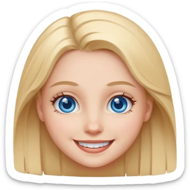 Generarme unos ojos azules de una chica, para usar de emoji sticker