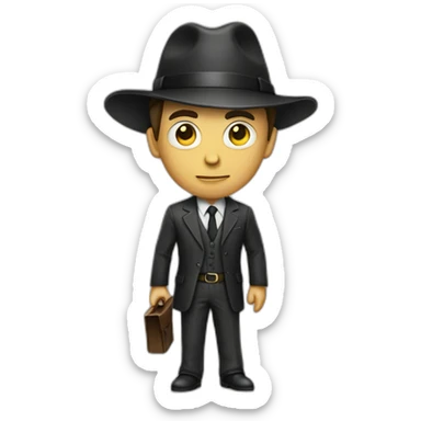 investigador privado sticker