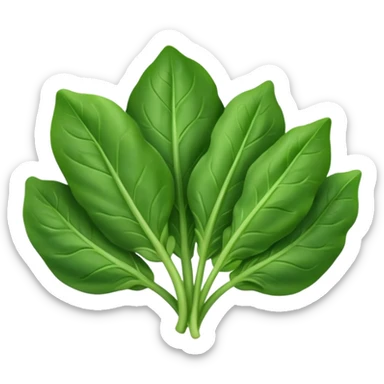 spinach/greens strength-support food sticker