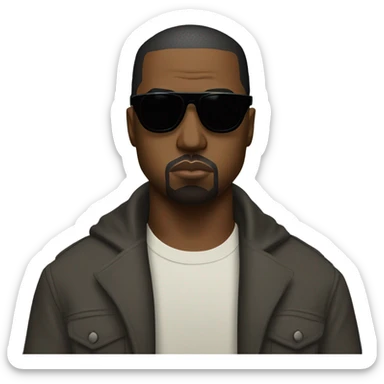 Kanye west sticker