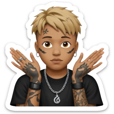 Juice wrld face sticker