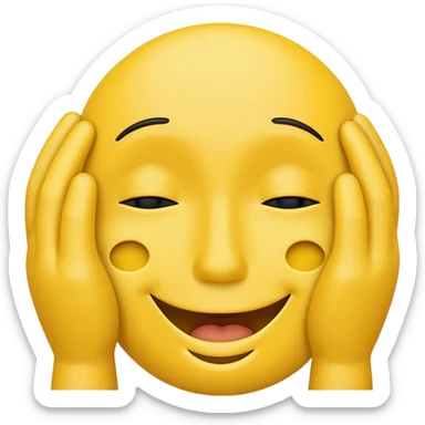 Face palm smiley sticker
