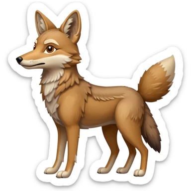 Coyote sticker