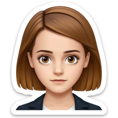 emma watson Cinematic Realistic sticker