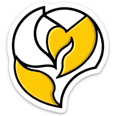 Wu-Tang Clan logo with heart sticker
