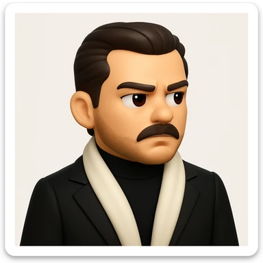 A 3D Apple-style emoji version of the uploaded image, preserving its colors, shapes, textures, and overall design, simplified into emoji form while keeping key details recognizable. Smooth glossy finish, soft shadows, high-quality render, minimal background. sticker