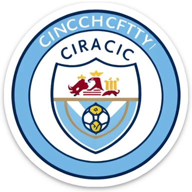 Mancity football club loggo as emoji sticker