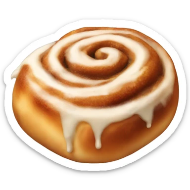 cinnamon bun sticker