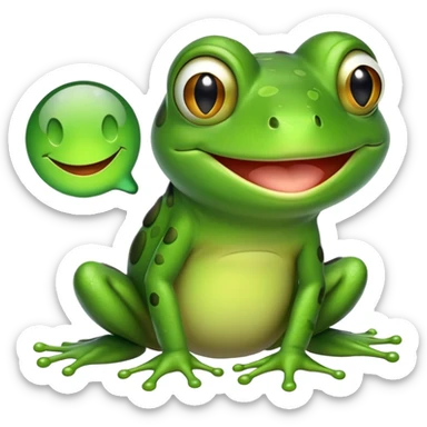 meme frog sticker
