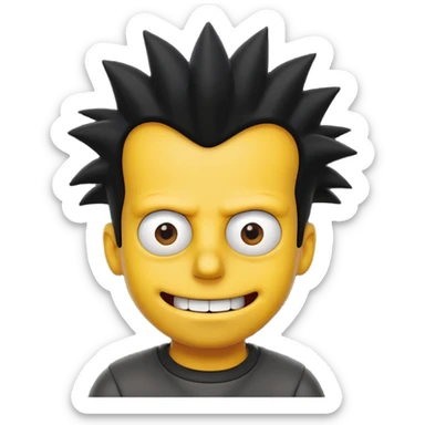 bart simpson sticker