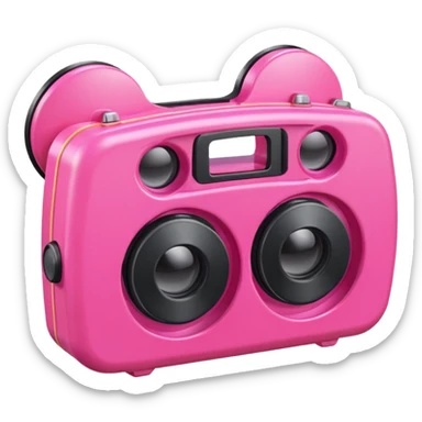 pinke viewmaster sticker