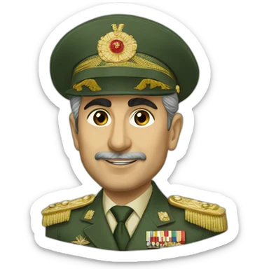 MohammadReza Shah pahlavi sticker