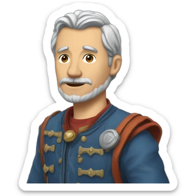 Jean teznas du mont cel sticker