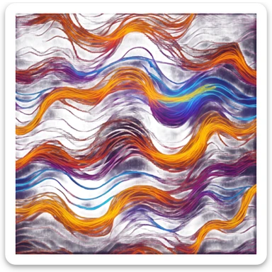 Vibrating current  sticker