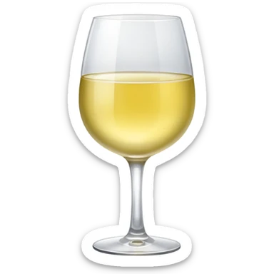 white wine sticker