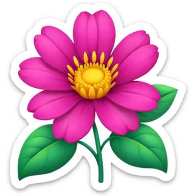 Flower  sticker