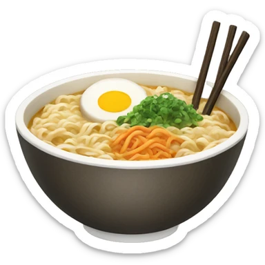 ramen bowl sticker