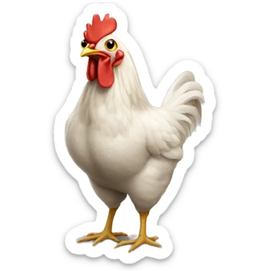  Chicken  sticker