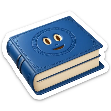 Blue book on which one it writes: Source of truth is Orako sticker